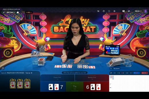 W Casino (Won Casino) baccarat